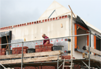 Foto van een bouwproject voor woningbou Enschede en Deventer